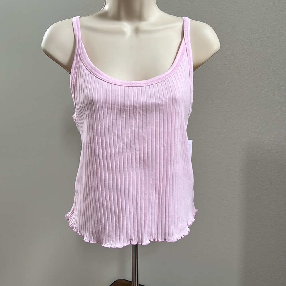 Old Navy Women’s Pink Tank Top Size L - Picture 2 of 9